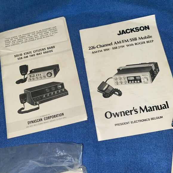 Vintage CB Ephemera Pamphlets Owners Manuals - Picture 2 of 5